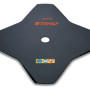 Žací list na trávu STIHL 4-zub, 230 mm