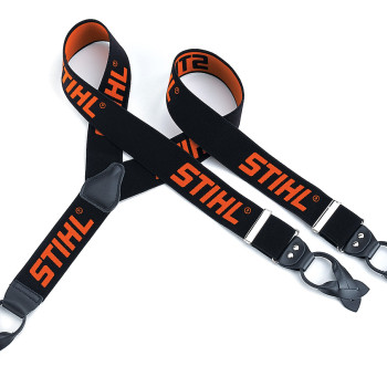 STIHL Traky čierne 110 cm, gombiky