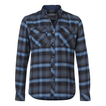 Košela STIHL flanel – károvaná / modrá