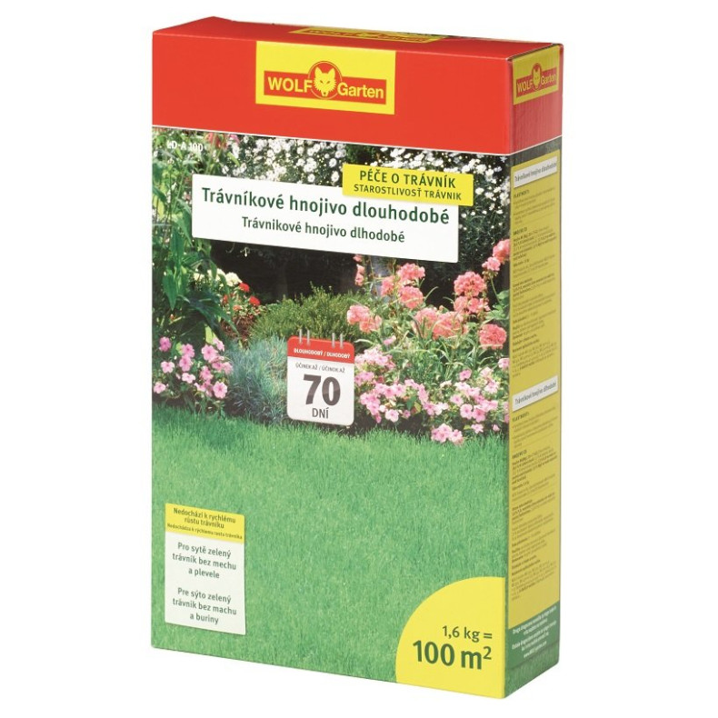 Hnojivo na trávnik WOLF-Garten LD-A 100