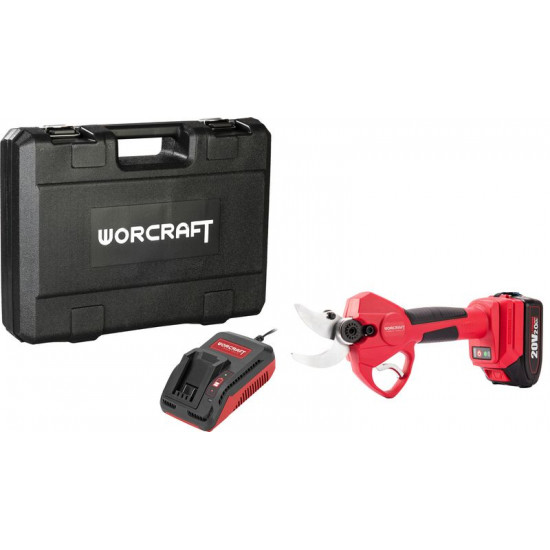Akumulátorové nožnice Worcraft CSC-S20LiBP ShareSYS, 20V Li-Ion Akumulátorové nožnice Worcraft CSC-S20LiBP ShareSYS, 20V Li-Ion