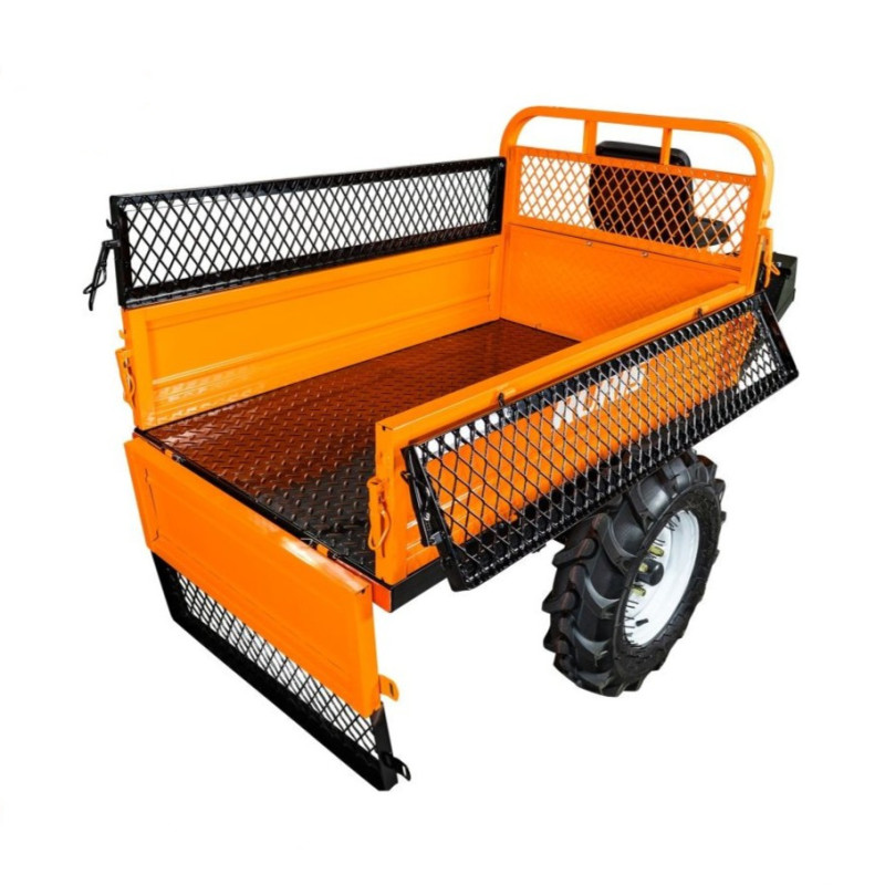 Motorový kultivátor RURIS 918K PRO s prívesom 4x4