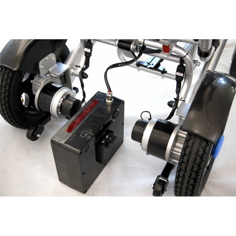 SELVO i4500 elektrický invalidný vozík skladací