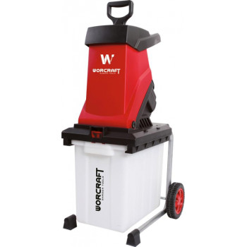 Elektrický drvič Worcraft WPSH202, 2500 W, na konáre a vetvy, 40 mm