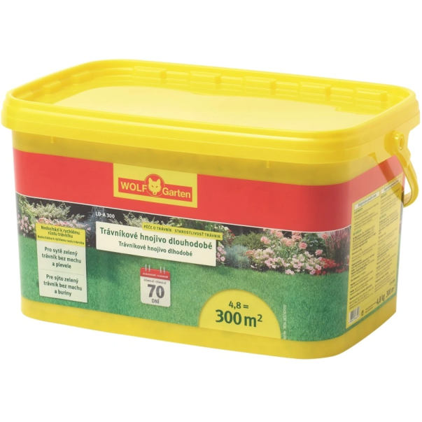 WOLF-Garten ED-RA 120 D/A ENERGY DEPOT DLHODOBÉ HNOJIVO NA TRÁVNIK 120M²