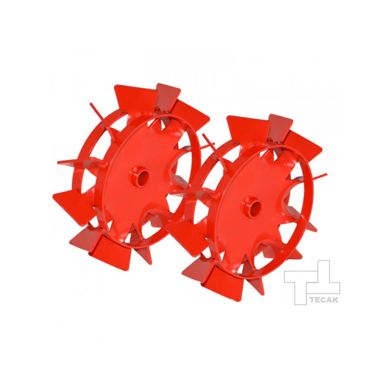 Oborávacie kolesa s obručou