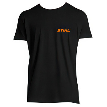 Tričko čierne s logom STIHL, 190g