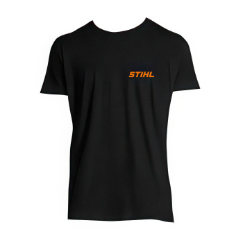 Tričko čierne s logom STIHL, 190g