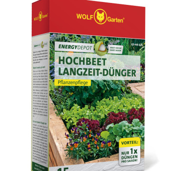 WOLF-Garten ED-HB 0,81 D/A ENERGY DEPOT  DLHODOBÉ HNOJIVO NA VYVÝŠENÉ ZÁHONY 0,81 KG