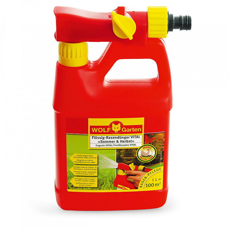 WOLF-Garten LV 100 B TEKUTÉ HNOJIVO 1 L VITAL »LETO & JESEŇ«