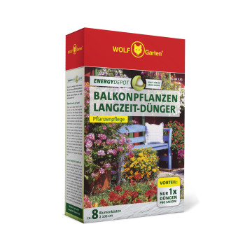 WOLF-Garten ED-BK 0,81 D/A ENERGY DEPOT DLHODOBÉ HNOJIVO NA BALKÓNOVÉ RASTLINY 0,81 KG